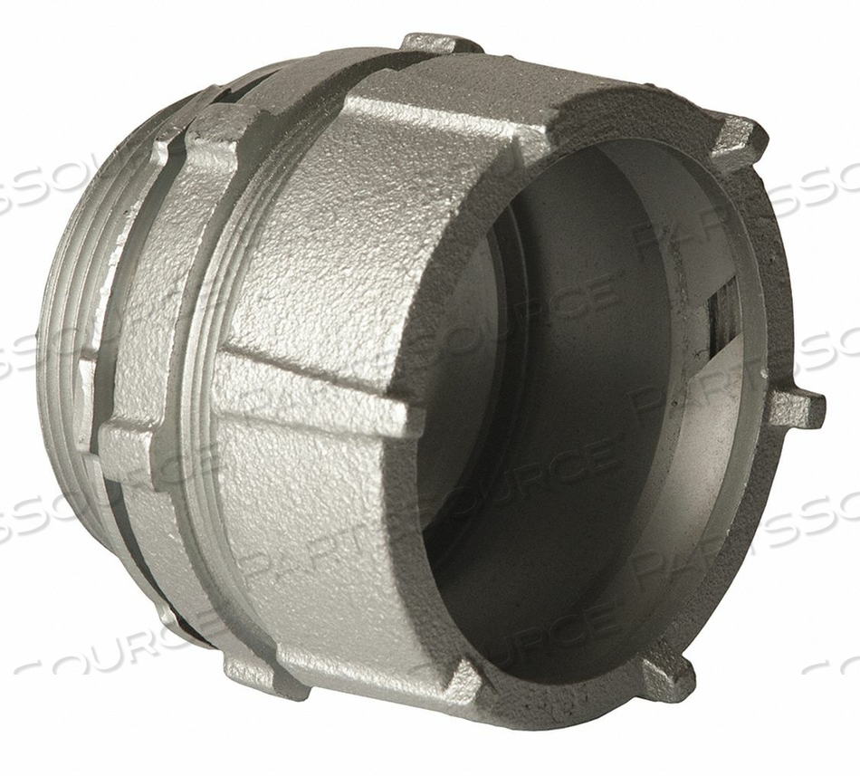 RIGID/EMT CONDUIT CONECTOR STEEL 4 IN L by RACO