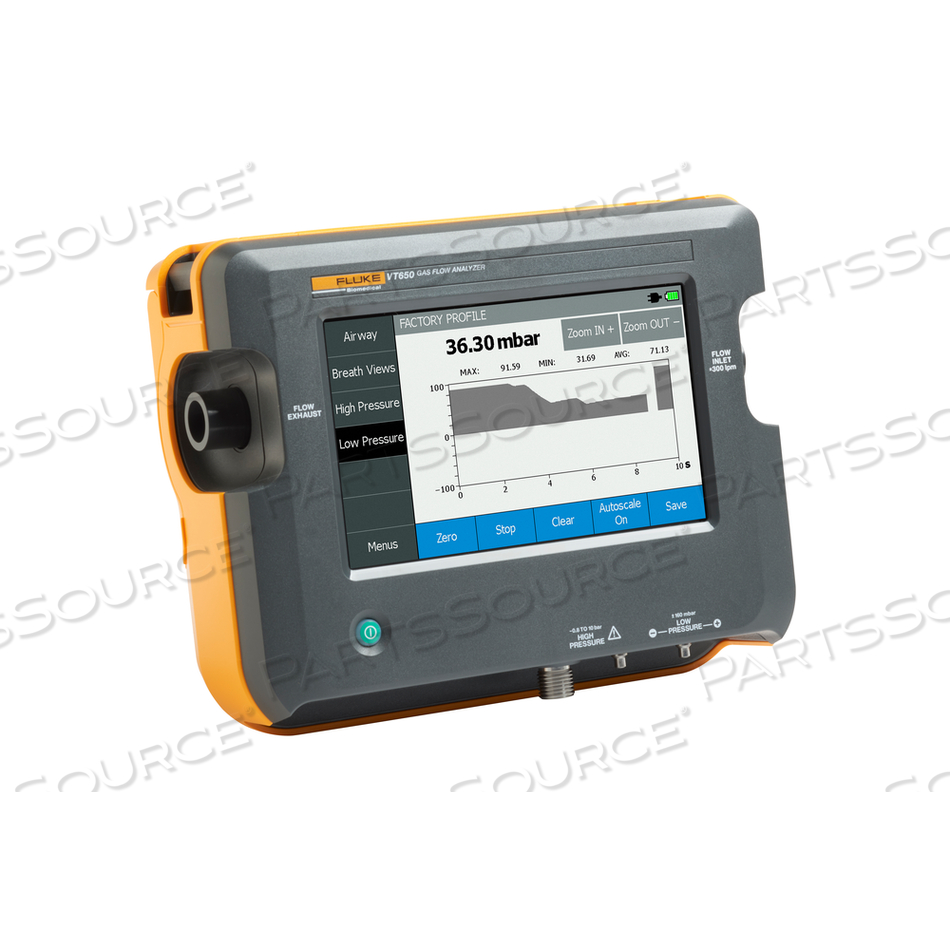 7IN DISPLAY GAS FLOW ANALYZER by Fluke Electronics Corp (Biomedical Div.) 7IN DISPLAY GAS FLOW ANALYZER by Fluke Electronics Corp (Biomedical Div.)