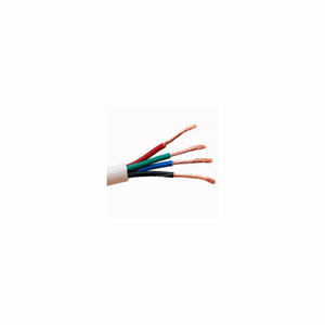 CAT5E 24AWG SOLID 4PR+16AWG 4C 65 STRAND SPEAKER CABLE PVC 500FT SPOOL ORANGE by Convergent Connectivity Technology
