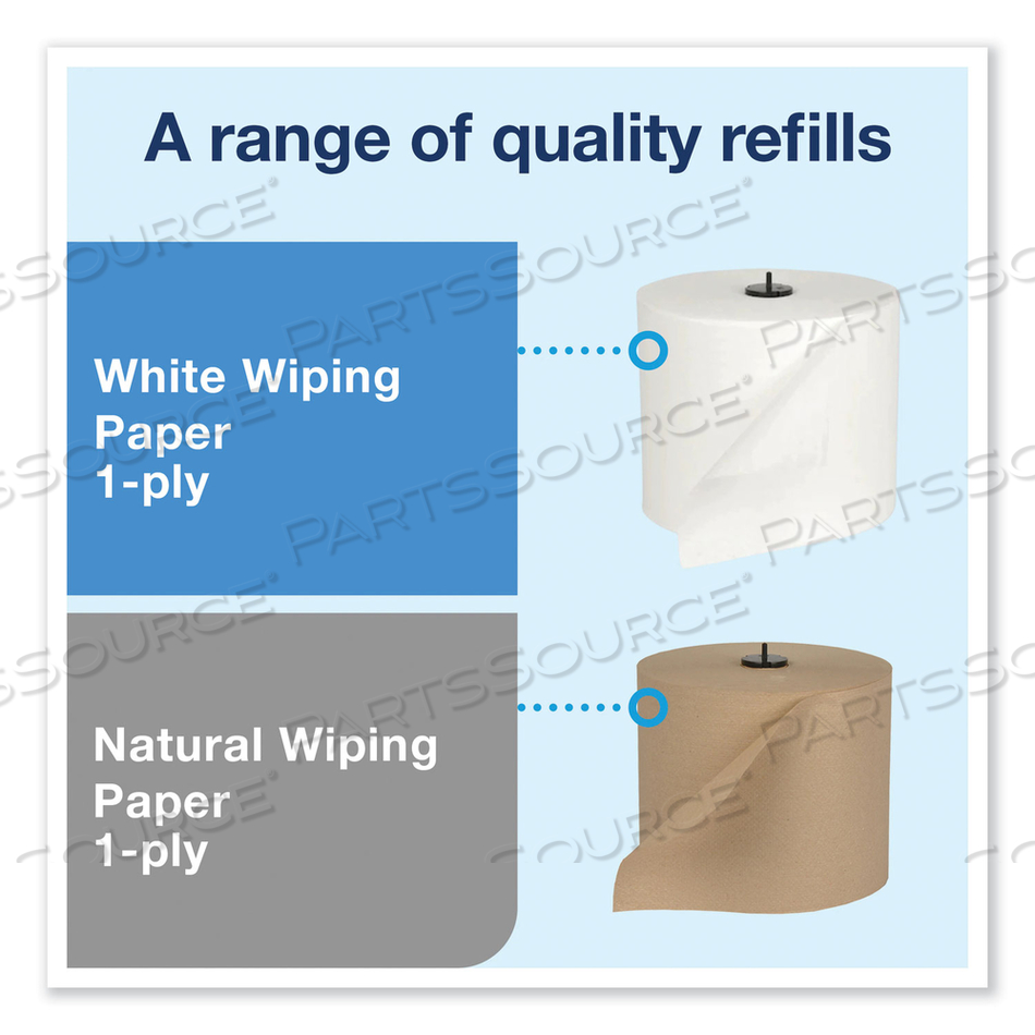 WASHSTATION DISPENSER, 12.56 X 10.57 X 18.09, AQUA/WHITE by Tork