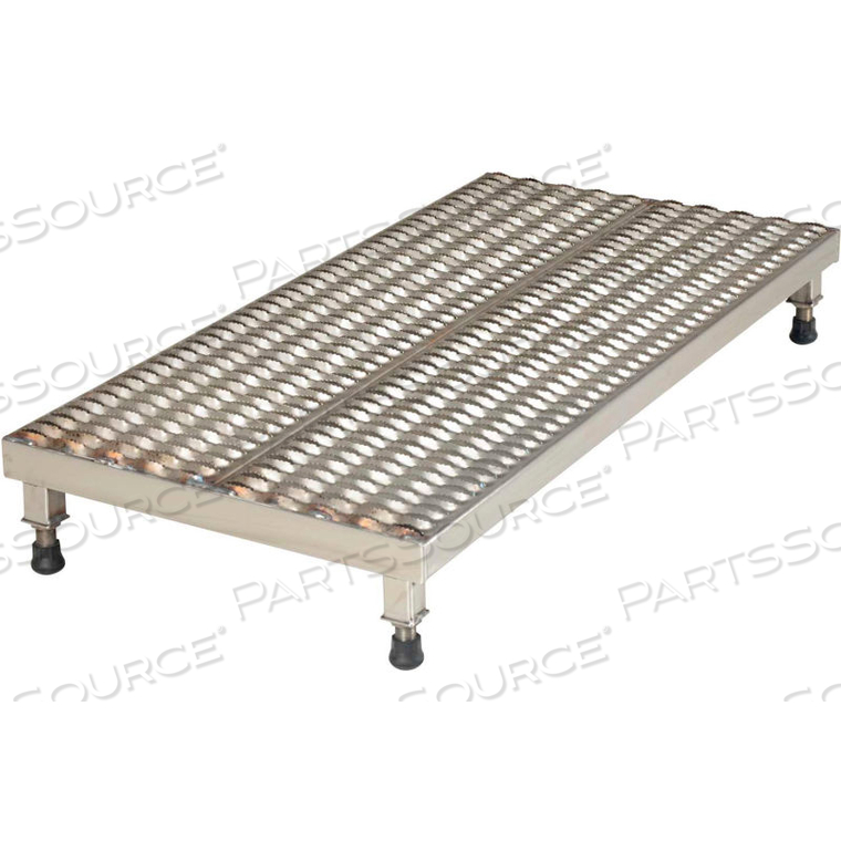 ADJUST STEP-MATE STAND - STAINLESS STEEL by Vestil Manufacturing Corp.