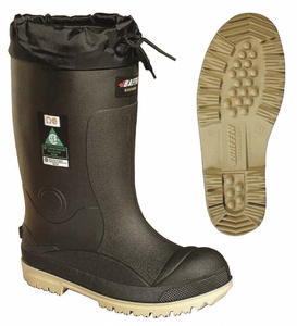 G5140 RUBBER BOOT MEN'S 10 KNEE BLACK PR by Baffin