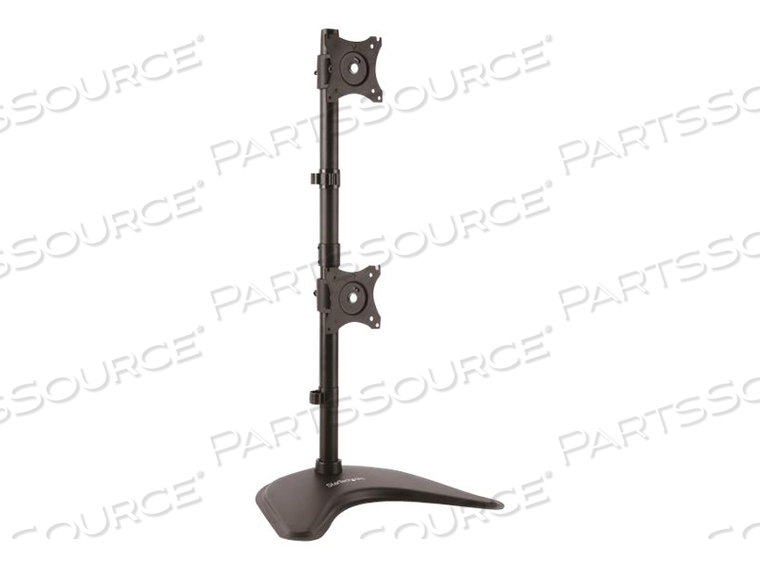 DUAL-MONITOR STAND, VERTICAL - FOR UP TO TWO 27 IN OR 34 IN ULTRAWIDE VESA MOUNT DISPLAYS by StarTech.com Ltd. DUAL-MONITOR STAND, VERTICAL - FOR UP TO TWO 27 IN OR 34 IN ULTRAWIDE VESA MOUNT DISPLAYS by StarTech.com Ltd.