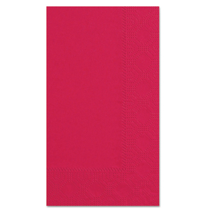 DINNER NAPKINS, 2-PLY, 15 X 17, RED by Hoffmaster