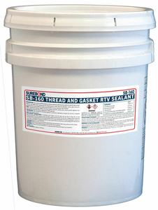 RTV SILICONE SEALANT CLEAR 5 GAL. by Surebond