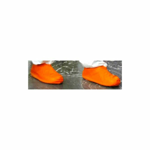 HEAVY DUTY LATEX BOOT/SHOE COVERS, ORANGE, XL, 25 PAIRS/CASE by Keystone Safety