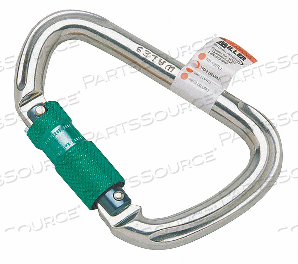 CARABINER OFFSET-D SILVER by Honeywell CARABINER OFFSET-D SILVER by Honeywell