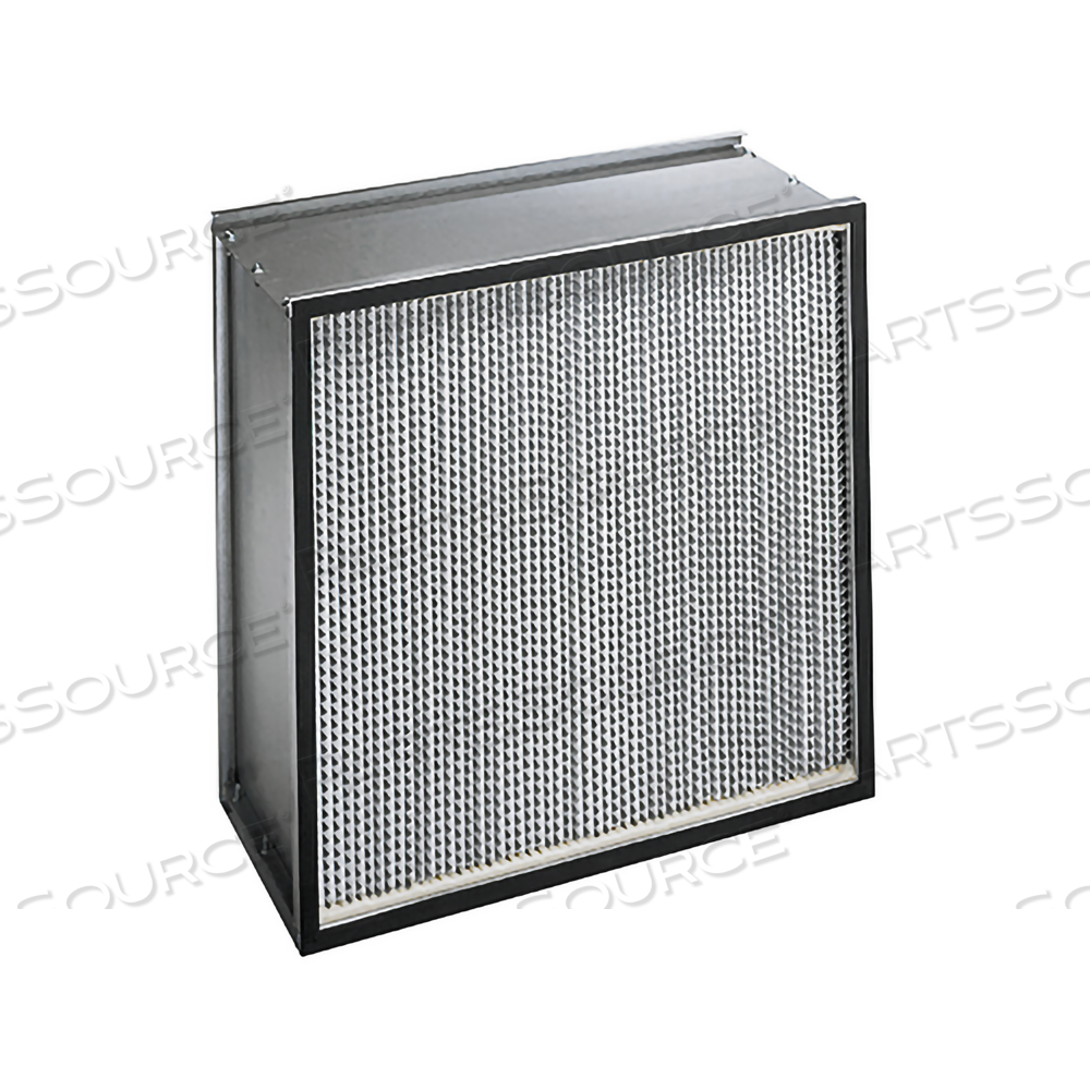 HIGH EFFICIENCY PARTICULATE AIR FILTER, STYLE SBW - PARTICLE BOARD CELL SIDES, 24X12X5-7/8 by Koch Filter Corporation