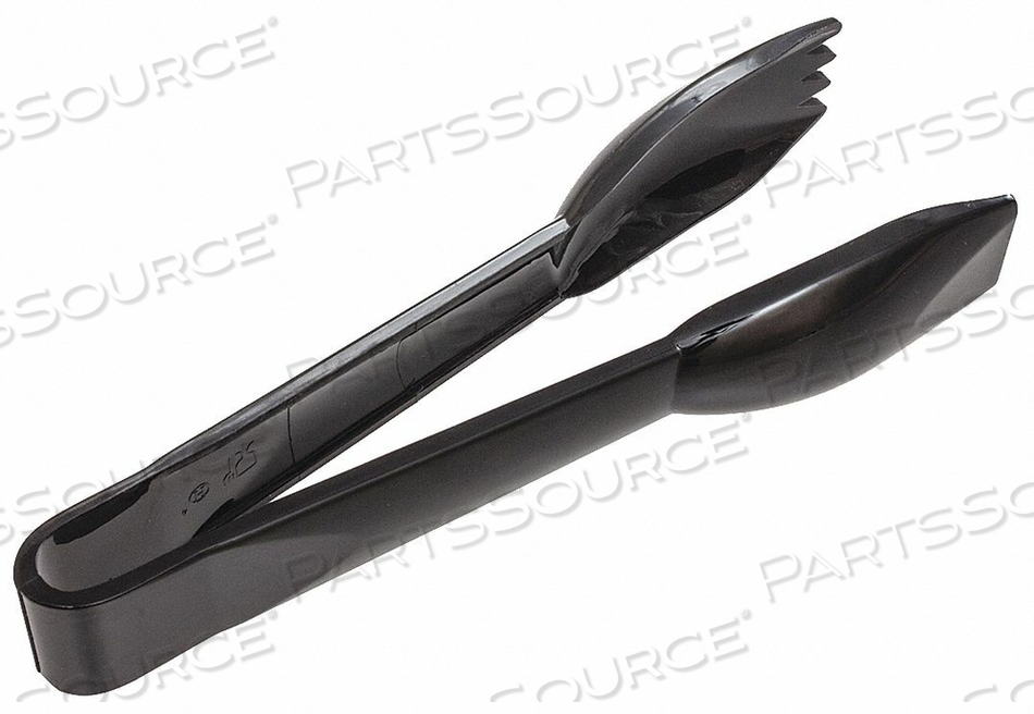 TONG BLACK 6-1/2 IN L PLASTIC by Crestware