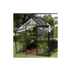 JUNIOR VICTORIAN GREENHOUSE, 10' 2"L X 7' 9"W X 8' 2"H by Exaco Trading Co.