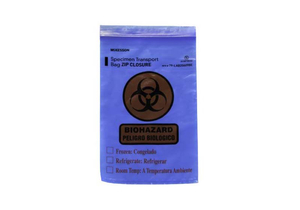 SPECIMEN TRANSPORT BAG WITH DOCUMENT POUCH (1000 PER CASE) by McKesson