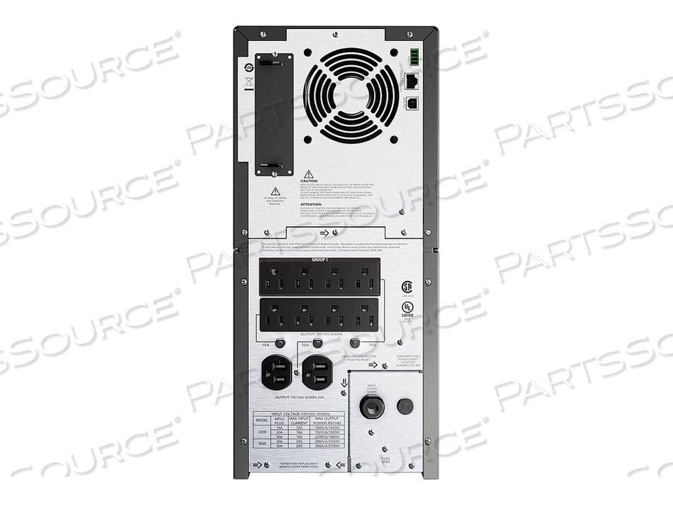 120V 2200VA 5-20P INPUT/8 NEMA 5-15R/2 NEMA 5-20R OUTPUT SMART UNINTERRUPTIBLE POWER SUPPLY by APC / American Power Conversion 120V 2200VA 5-20P INPUT/8 NEMA 5-15R/2 NEMA 5-20R OUTPUT SMART UNINTERRUPTIBLE POWER SUPPLY by APC / American Power Conversion