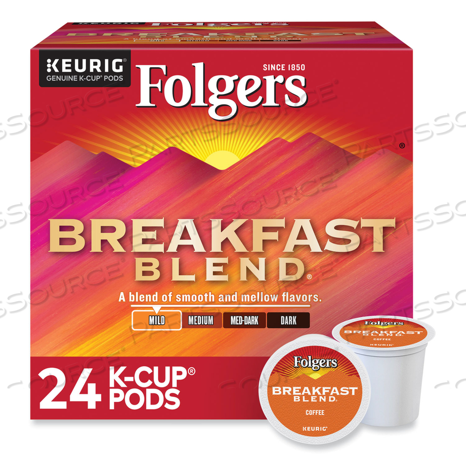BREAKFAST BLEND COFFEE K-CUPS by Folgers BREAKFAST BLEND COFFEE K-CUPS by Folgers