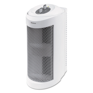 ALLERGEN REMOVER AIR PURIFIER MINI-TOWER, 204 SQ FT ROOM CAPACITY, WHITE by Holmes