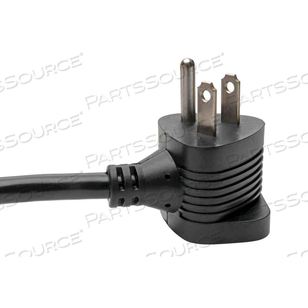 POWER CORD, 6 FT, 13 A, 125 V, 16 AWG, NEMA 5-15P/NEMA 5-15R TO IEC 320-C13, BLACK by Tripp Lite POWER CORD, 6 FT, 13 A, 125 V, 16 AWG, NEMA 5-15P/NEMA 5-15R TO IEC 320-C13, BLACK by Tripp Lite