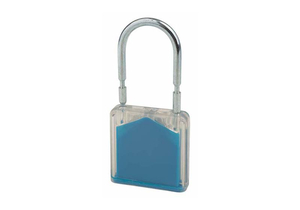 PADLOCK SEAL 2-7/8 X 7/16 IN BLUE PK350 by TydenBrooks