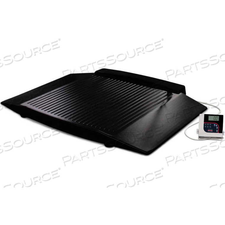 350-10-8BLE DUAL-RAMP WHEELCHAIR PLATFORM SCALE WITH BLUETOOTH BLE 4.0, 1000 LB X 0.2 LB by Rice Lake Weighing Systems 350-10-8BLE DUAL-RAMP WHEELCHAIR PLATFORM SCALE WITH BLUETOOTH BLE 4.0, 1000 LB X 0.2 LB by Rice Lake Weighing Systems