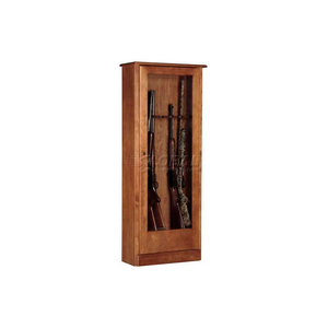 WOOD GUN STORAGE CABINET, 10 LONG GUNS by American Furniture Classics