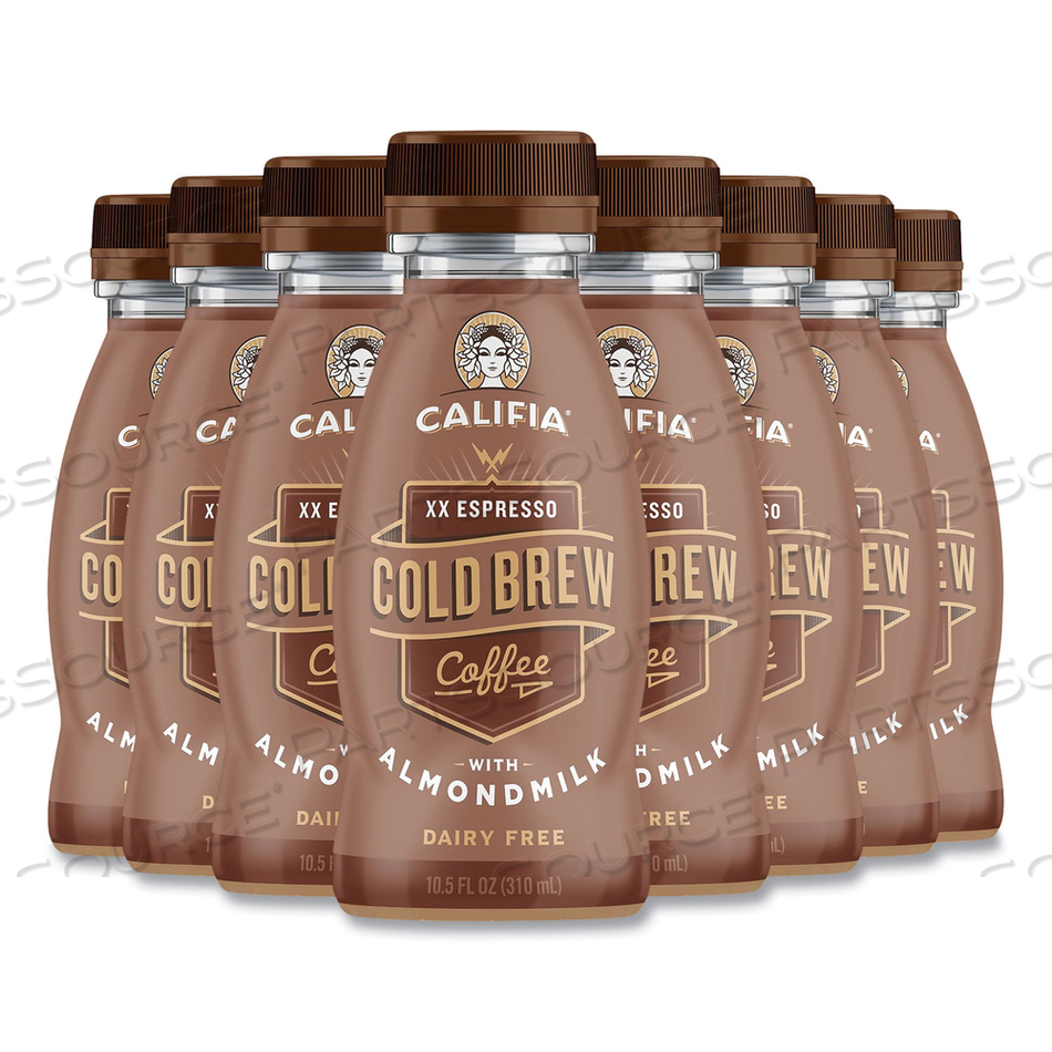 COLD BREW COFFEE WITH ALMOND MILK, 10.5 OZ BOTTLE, XX EXPRESSO, 8/PACK 