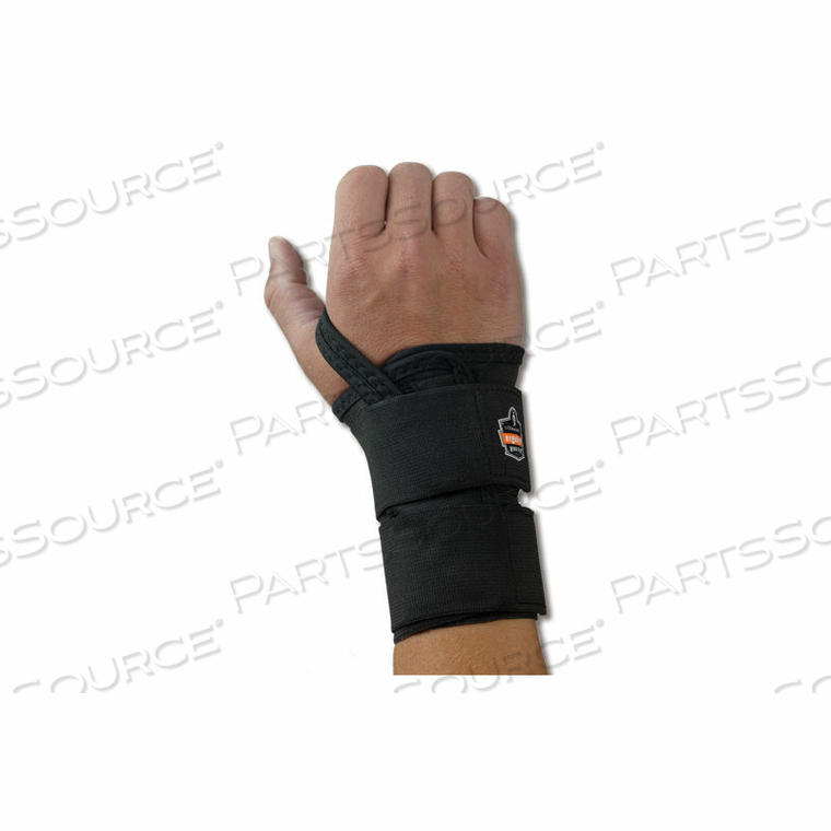 PROFLEX 4010 DOUBLE STRAP WRIST SUPPORT, BLACK, XL, LEFT 