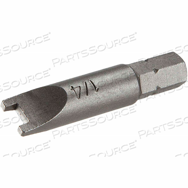 #6 TAMPER-PROOF SECURITY SPANNER BIT - 5/16" HEX SHANK by Tamperproof Screw Company, Inc.