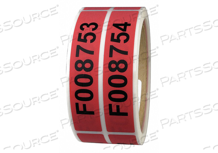 TAMPER-EVIDENT TAPE 3/4INX3-7/8IN PK250 by NovaVision