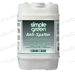 13454 SIMPLE GREEN ANTI-SPATTER, READY TO USE, 5 GALLON PAIL, 1 PAIL/CASE by Simple Green