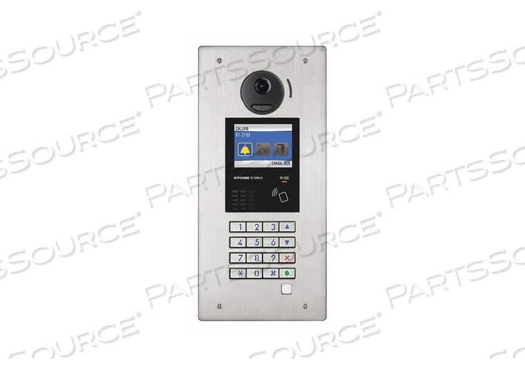 VIDEO ENTRY STATION 5-7/8 W X 12-55/64 H by Aiphone