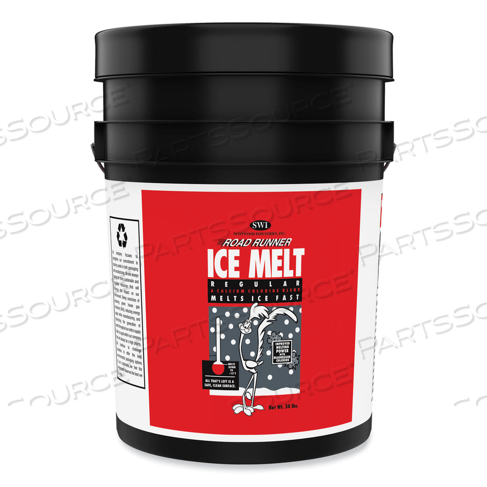 ROAD RUNNER ICE MELT, 50 LB PAIL by Scotwood Industries