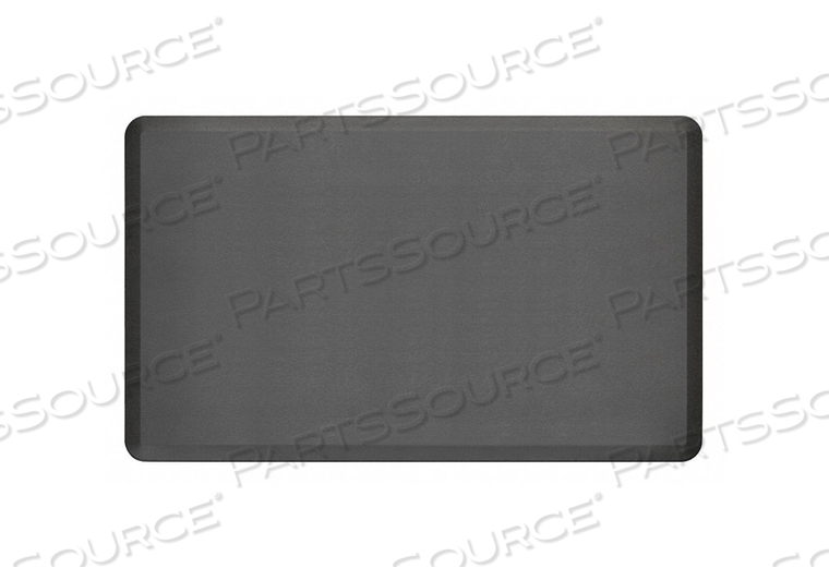 ANTI FATIGUE MAT BLACK 36X60X3/4IN by GelPro