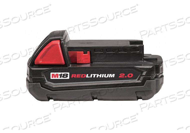 COMPACT BATTERY PACK, LITHIUM-ION, 18V, 2 AMP-HRS by Milwaukee Electric Tools