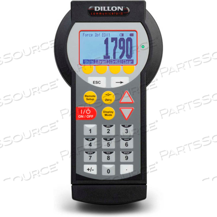 EDXTREME COMMUNICATOR WITH BACKLIGHT FOR EDXTREME DYNAMOMETERS by Dillon Equipment Company