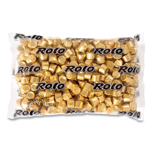 BULK PACK CREAMY CARAMELS WRAPPED IN RICH CHOCOLATE CANDY, 66.7 OZ BAG by ROLO