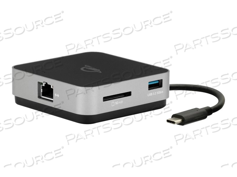 OWC TRAVEL DOCK E, MINI-DOCK, USB-C 3.2 GEN 1 / THUNDERBOLT 3, HDMI, GIGE by Other World Computing