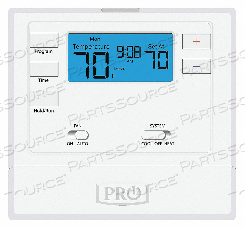 LOW VOLTAGE THERMOSTAT PROG 1H/1C by PRO1 IAQ LOW VOLTAGE THERMOSTAT PROG 1H/1C by PRO1 IAQ