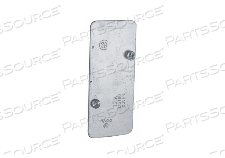 ELECTRICAL BOX COVER BLANK 3-3/4 IN. by RACO ELECTRICAL BOX COVER BLANK 3-3/4 IN. by RACO