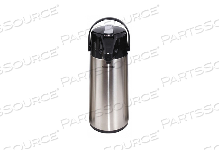 LEAVER AIRPOT GLASS LINED 3.0 LITER by Crestware