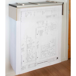 DESIGN BLUEPRINT DROP LIFT WALL RACK BUNDLE W/DOZEN 36" CLAMPS by Brookside Design, LLC