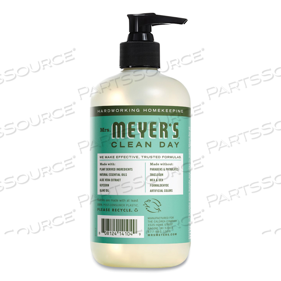 CLEAN DAY LIQUID HAND SOAP, BASIL, 12.5 OZ by Mrs. Meyer's CLEAN DAY LIQUID HAND SOAP, BASIL, 12.5 OZ by Mrs. Meyer's