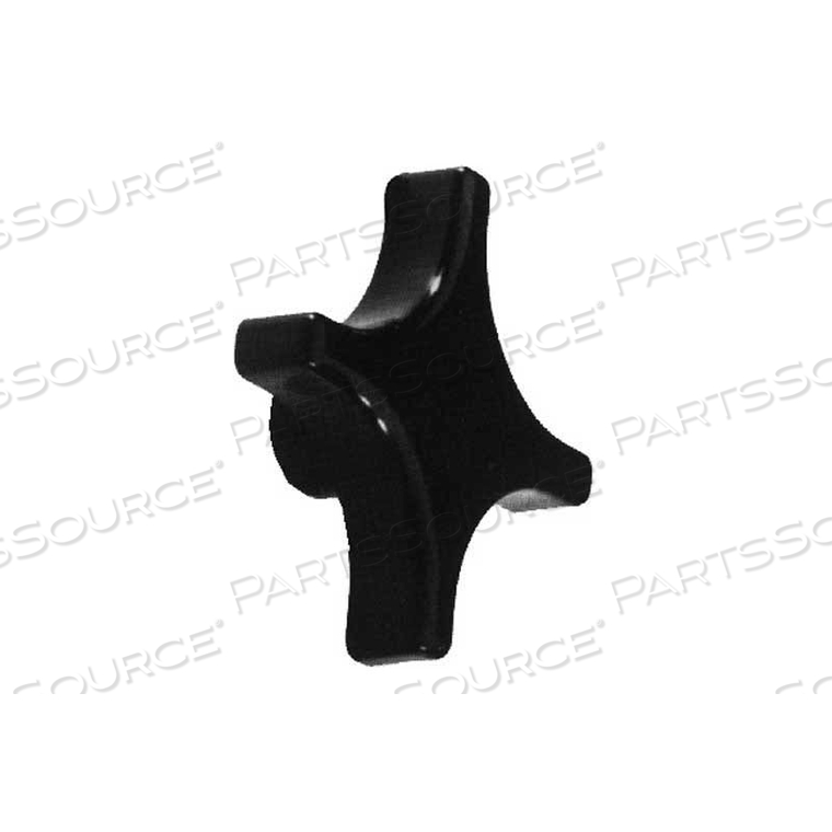 FPK FOUR-PRONG KNOB, 1.50" (38.1), 1/4"-20 