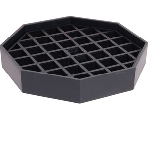 TRAY, DRIP, W/GRID, 4-1/8", BLK by Bar Maid