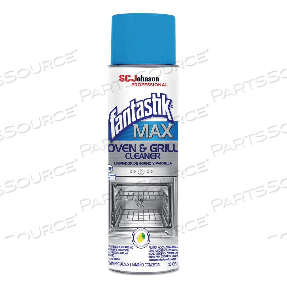 MAX OVEN AND GRILL CLEANER, 20 OZ AEROSOL CAN, 6/CARTON 