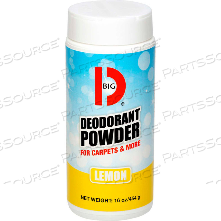 CARPET DEODORANT POWDER, 1 LB. CAN 