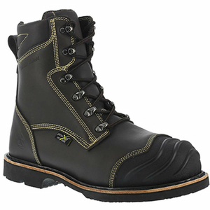 IA0120-1 10" HEAT RESISTANT INTERNAL MET WORK BOOT COMP. TOE, MEN'S SZ 14 W WIDE, DRK BRN by Iron Age