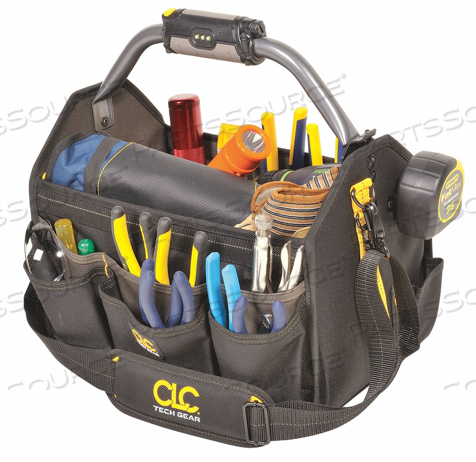 TOOL BAG 15X9X11-1/2 IN 22 POCKET 