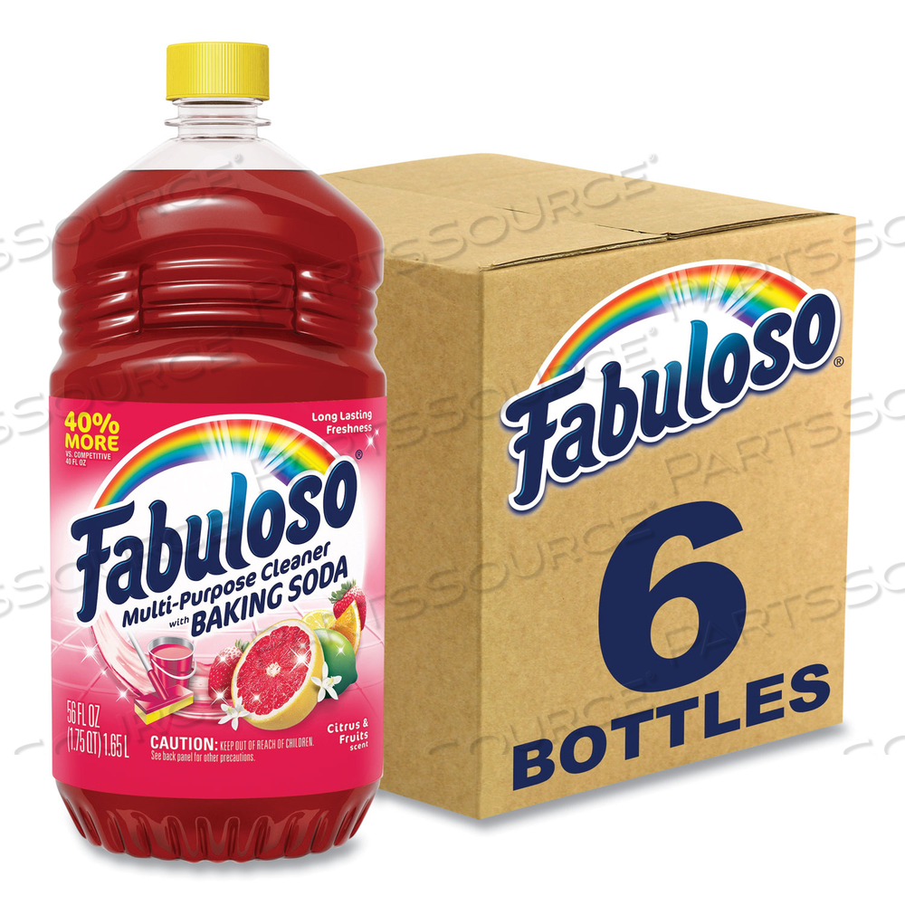MULTI-USE CLEANER, CITRUS SCENT, 56 OZ BOTTLE by Fabuloso MULTI-USE CLEANER, CITRUS SCENT, 56 OZ BOTTLE by Fabuloso