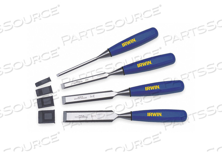 WOOD CHISEL SET 4 PC 1/4 TO 1 IN TIP by IRWIN Tools