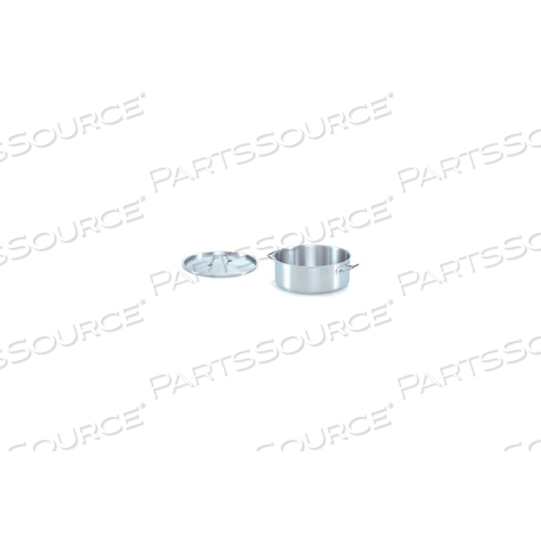 18/8 STAINLESS STEEL BRAZIER W/ COVER 20 QT. by Alegacy Food Service Products Group, Inc