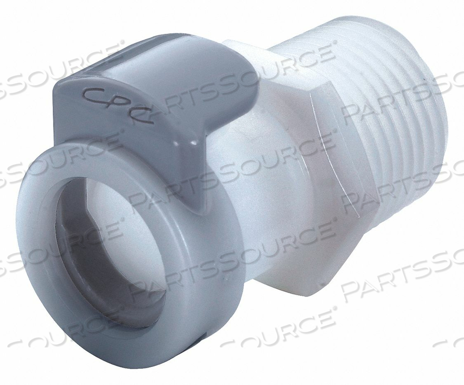 3/8 NPT NON-VALVED  ACETAL (POM) COUPLING BODY by Colder Products Company