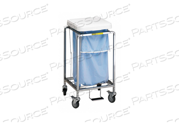 LAUNDRY HAMPER CART 1 COMP WHT 3.5 CU FT by R&B Wire Products, Inc. LAUNDRY HAMPER CART 1 COMP WHT 3.5 CU FT by R&B Wire Products, Inc.